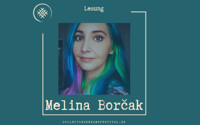 Lesung: Melina Borčak beim collecting:dreams festival